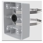 Supporto da Palo Axis T91B57 Bianco per Telecamere Esterne