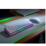 Tastiera Gaming Razer Huntsman Mini Mercury 60% Switch Lineari Red