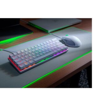 Tastiera Gaming Razer Huntsman Mini Mercury 60% Switch Lineari Red