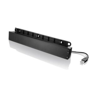 Altoparlante Monitor Lenovo USB Soundbar Nero