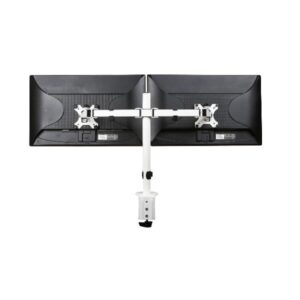 Supporto Doppio Monitor Fellowes Focus Braccio Bianco fino a 32" 8kg