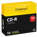 CD-R Intenso 700MB 10 Pezzi Slim Case
