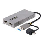 Adattatore USB-C a Doppio HDMI Startech USB 3.0 Video Esterna