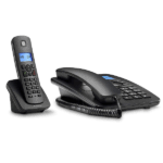 Telefono Cordless Motorola C4201 Combo 2 Portatili Nero Vivavoce