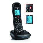Telefono Cordless Motorola CD4001 Nero Vivavoce DECT