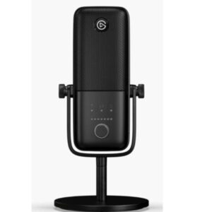 Microfono da Streaming Elgato Wave:3 USB-C Nero