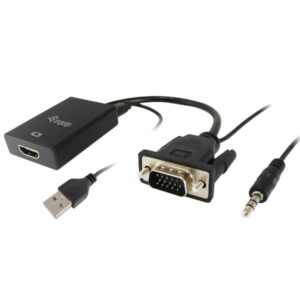 Adattatore VGA a HDMI EQUIP con Audio Maschio Femmina