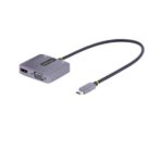 Adattatore USB-C a VGA/HDMI Startech Grigio