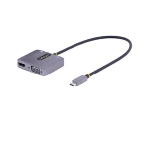 Adattatore USB-C a VGA/HDMI Startech Grigio