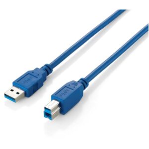 Cavo USB 3.0 EQUIP Tipo-A a Tipo-B 3 metri Blu