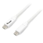 Cavo USB-C EQUIP USB 3.2 Gen 1 PD 60W 5Gbps 2 metri Bianco