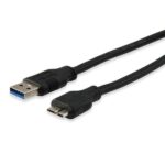 Cavo USB-A 3.0 a Micro USB-B EQUIP 5Gbps 1.8m Nero