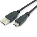 Cavo USB 2.0 EQUIP Tipo-C a Tipo-A 2 metri Nero