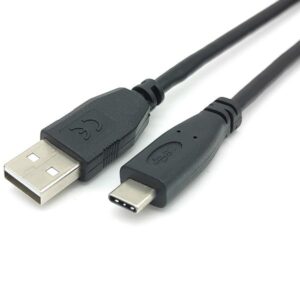Cavo USB 2.0 EQUIP Tipo-C a Tipo-A 2 metri Nero