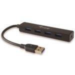 Hub USB 3.2 Equip 4 Porte SuperSpeed Nero