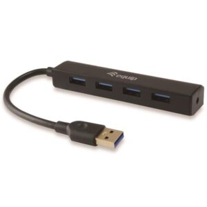 Hub USB 3.2 Equip 4 Porte SuperSpeed Nero