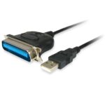 Cavo Adattatore USB Parallelo Equip USB 2.0 A Maschio Nero