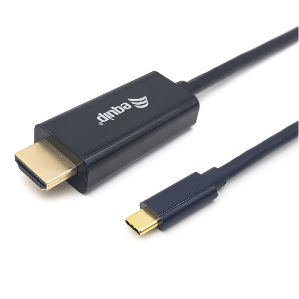 Cavo USB-C HDMI Equip 4K 30Hz 1 metro Nero