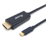 Cavo USB-C HDMI 4K EQUIP 3 metri Nero