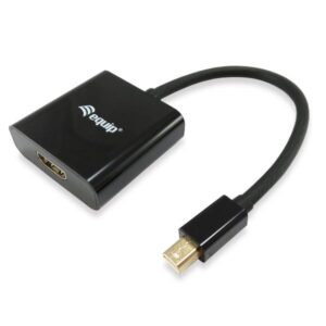 Adattatore Mini DisplayPort Maschio a HDMI Femmina Equip Nero