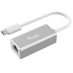 Adattatore USB-C a Rete Gigabit RJ45 Equip Bianco