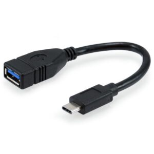 Adattatore USB-C a USB-A Equip Maschio/Femmina 5Gbps Nero