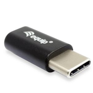 Adattatore USB-C a Micro USB Equip Nero