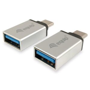 Adattatore USB-C a USB-A Equip 2 Pezzi USB 3.0 Argento