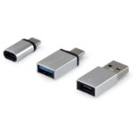 Adattatori USB-C OTG Equip 3-Pack USB/Micro USB Argento