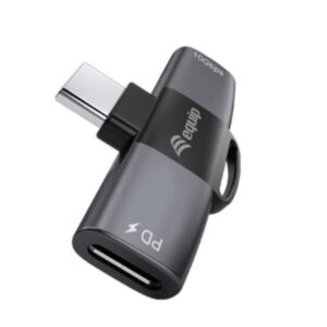 Adattatore OTG USB-C 2 in 1 Equip PD 100W 10Gbps Grigio
