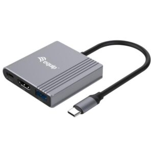 Adattatore USB-C 3 in 1 Equip HDMI 4K 60Hz USB-A PD 100W