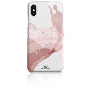 Cover Smartphone White Diamonds per Apple iPhone Xs e iPhone X Trasparente