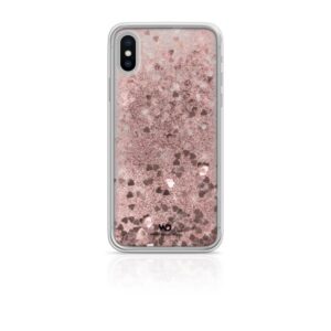 Cover iPhone Xs/X White Diamonds Trasparente TPU Policarbonato