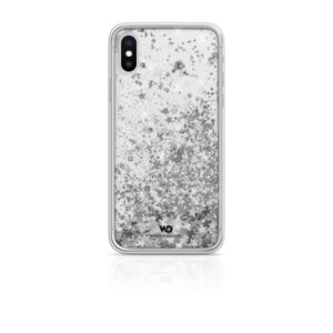 Cover iPhone Xs/X White Diamonds Trasparente TPU Policarbonato