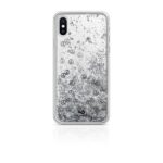 Cover iPhone Xs/X White Diamonds Trasparente TPU Policarbonato