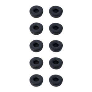 Cuscinetti Cuffie Jabra Engage 65/75 5 Paia Nero Tessuto Tecnico