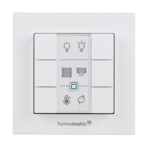 Pulsantiera Domotica Homematic HmIP-WRC6 Bianca Smart Home