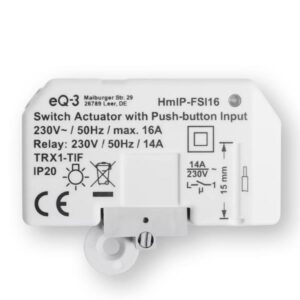 Interruttore Domotico Homematic HmIP-FSI16 Bianco