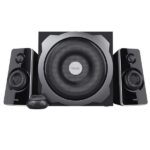 Casse PC 2.1 Trust Tytan Set con Subwoofer Legno 60W Telecomando