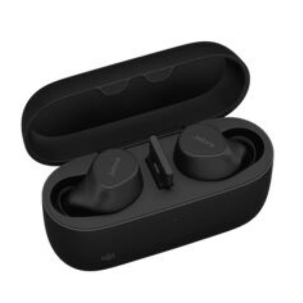 Auricolari Professionali Jabra Evolve2 Buds USB-A MS Noise Canceling Nero