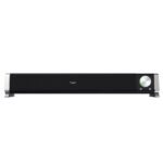 Soundbar PC Trust Asto 6W RMS Ingresso AUX e Cuffia Nero/Alluminio