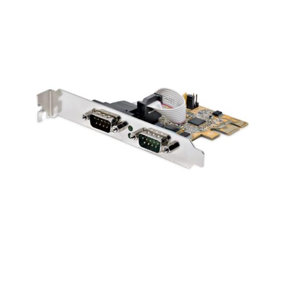 Scheda PCIe Serial Port Startech 2 Porte RS232 DB9