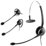 Cuffia Professionale Jabra GN 2100 Mono 3-in-1 Noise Canceling Nero