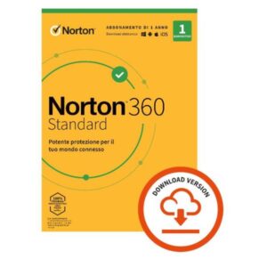 Norton 360 Standard 2023 - 1 Dispositivo 12 Mesi 10GB - ESD - Software elettronico - Download immediato