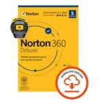 Norton 360 Deluxe – 5 Dev 50GB – ESD EMPOWER – Software elettronico – Download immediato