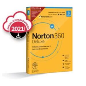 Norton 360 DELUXE 25GB 1 USER 3 DEVICE ATTACH ESD - Software elettronico - Download immediato