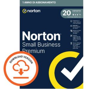 Norton SMALL BUSINESS PREMIUM 2.0 20 DEVICE - Software elettronico - Download immediato