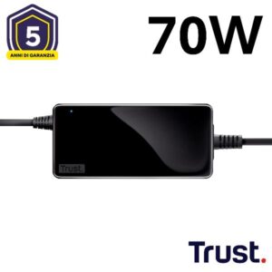 Alimentatore Notebook Trust Primo Universale 70W Nero