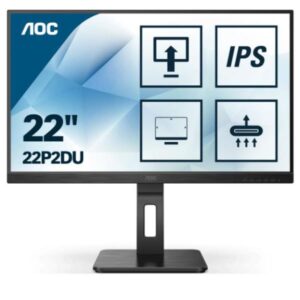 Monitor AOC 22P2DU 21.5" Full HD IPS Regolabile