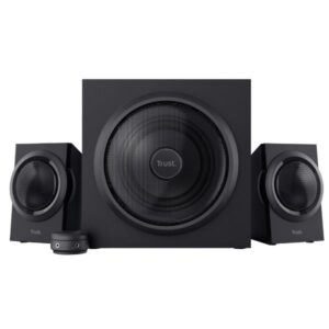 Casse PC 2.1 Trust Yuri 60W RMS con Subwoofer in Legno